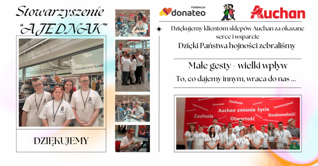 Stowarzyszenie “AJEDNAK” male gesty wielki wpływ